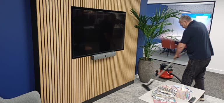 office cleaning schedule